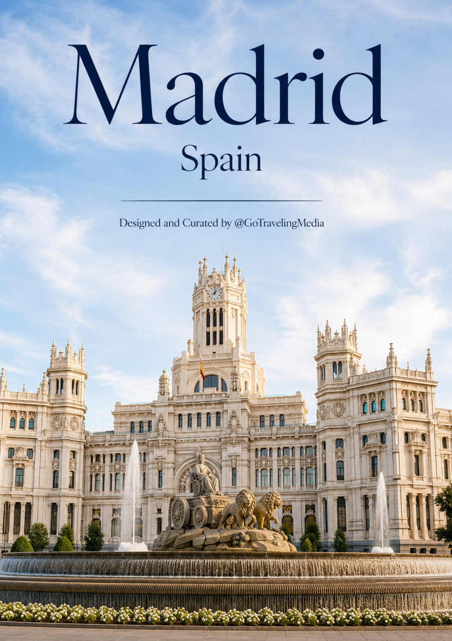 Madrid Travel Guide cover